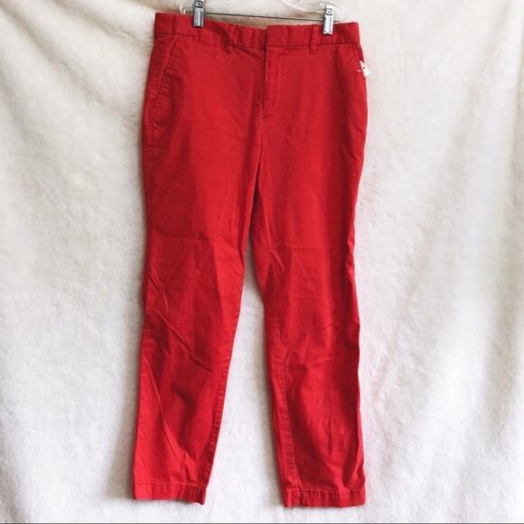 GAP Raspberry Slim City Crop Pants - Picture 5 of 8